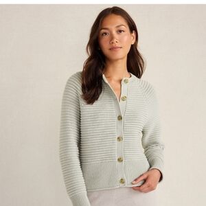 Talbots Haven Well Within Cardigan XL Sea Mist